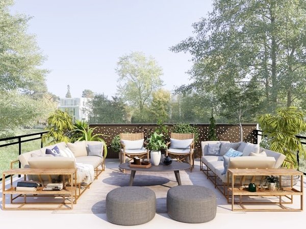 Quelles idées pour une terrasse sur le toit dans un style bohème urbain ?